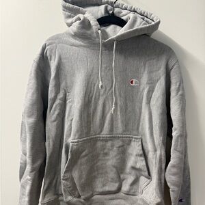 Champion Light Gray Men's Hoodie